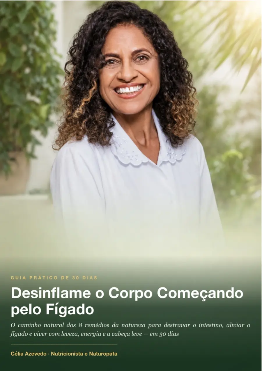 Capa do guia Desinflame o Corpo Começando pelo Fígado