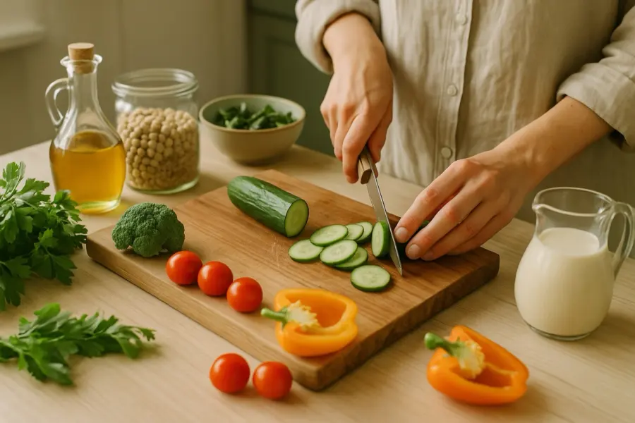 Preparos naturais na cozinha